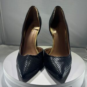 Mossimo Supply Co. Black Textured Heels